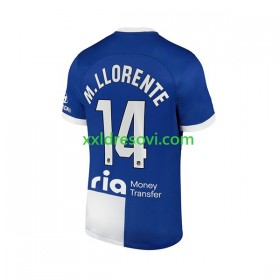 Atlético Madrid 2 Marcos Llorente 14 Gostujući Nogometni Dres 2023-2024